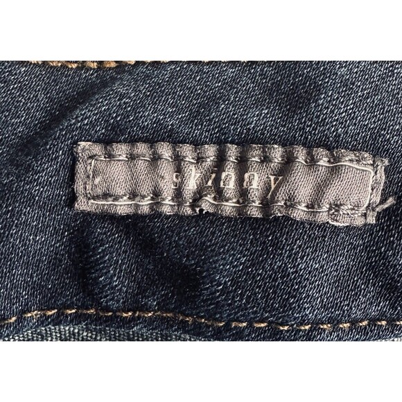 The Limited Skinny Jeans 12 L (31x31) Dark Wash Blue Denim Super Stretch Womens - Picture 5 of 10